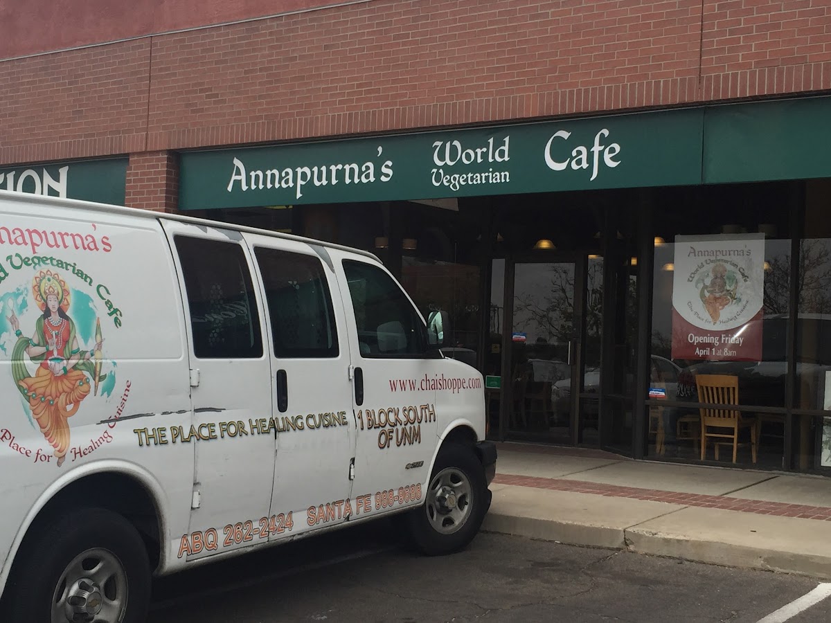 Annapurna’s World Vegetarian Café - Romantic date spot in Albuquerque