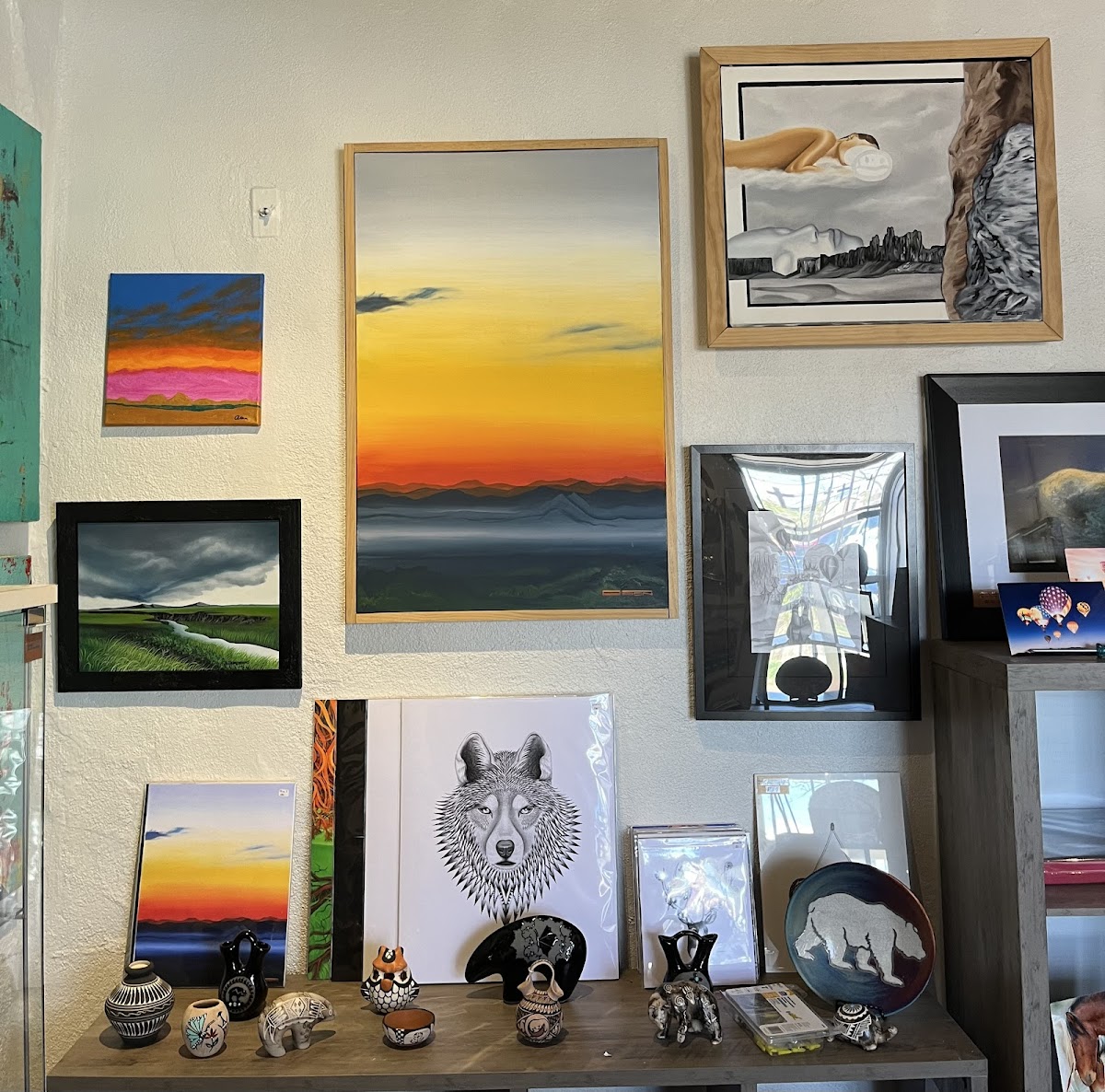 Brown Bear Gallery - Romantic date spot in Albuquerque