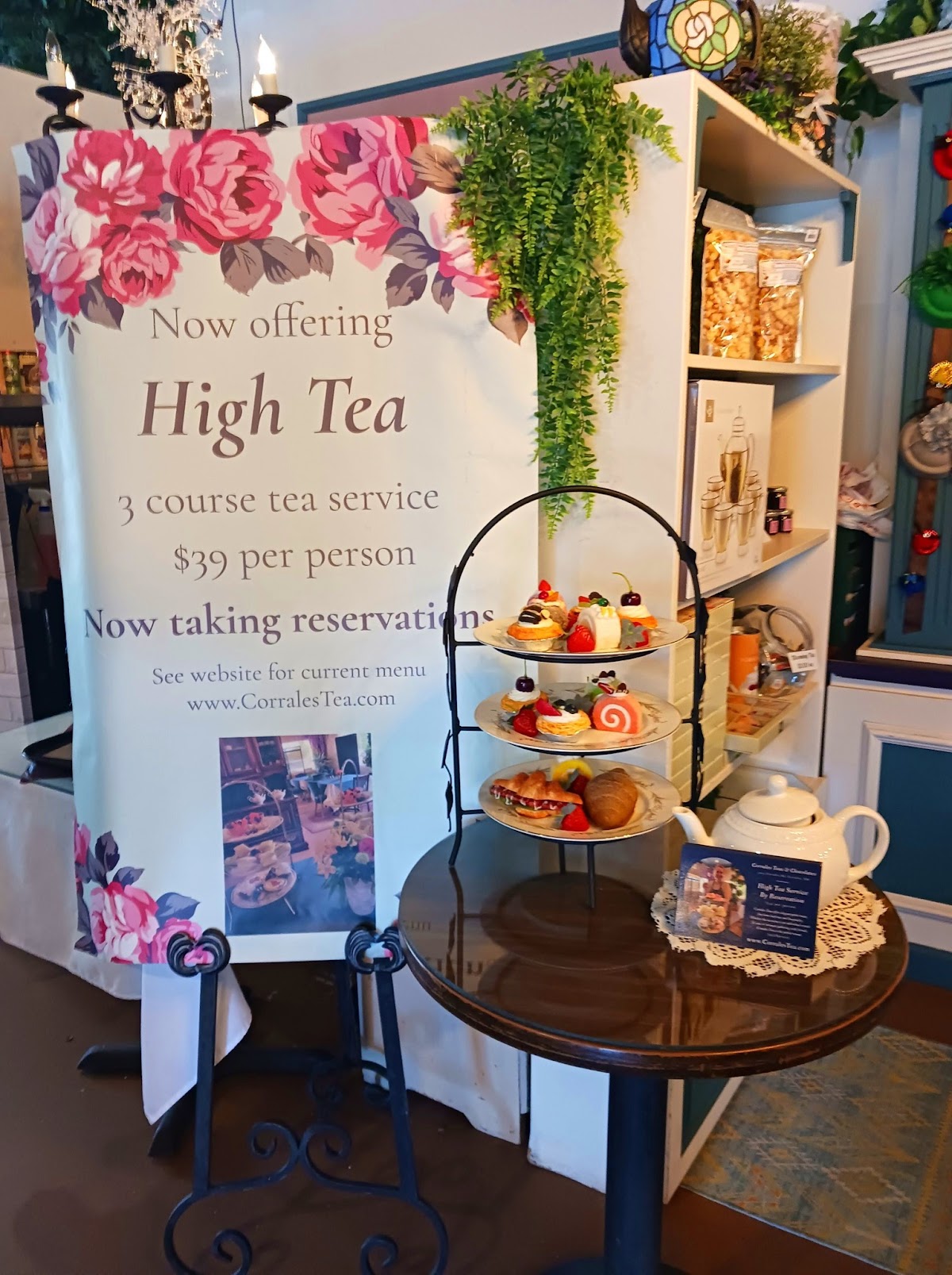 Corrales Teas & Chocolates Tea Room, foto 4