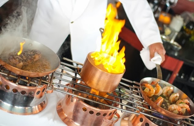 LE CONTINENTAL - Cuisine Française - Fruits de Mer / Homard / Steak - Flambé, Foto 2