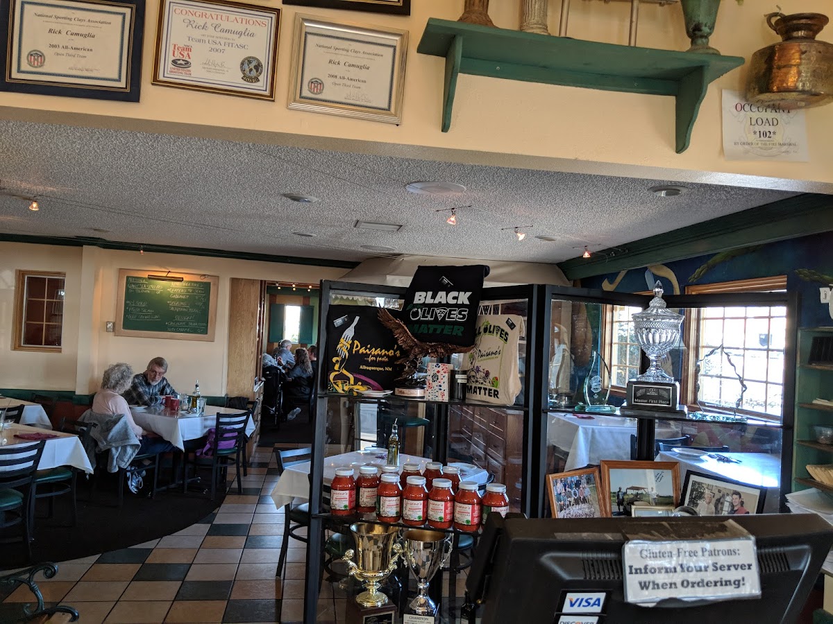Paisano's Italian Restaurant - Romantic date spot in Albuquerque