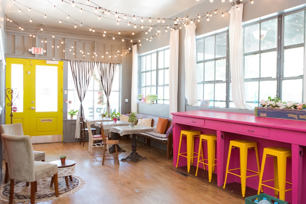 Rosie's Coffee & Wine Garden - Romantic date spot in Charlotte