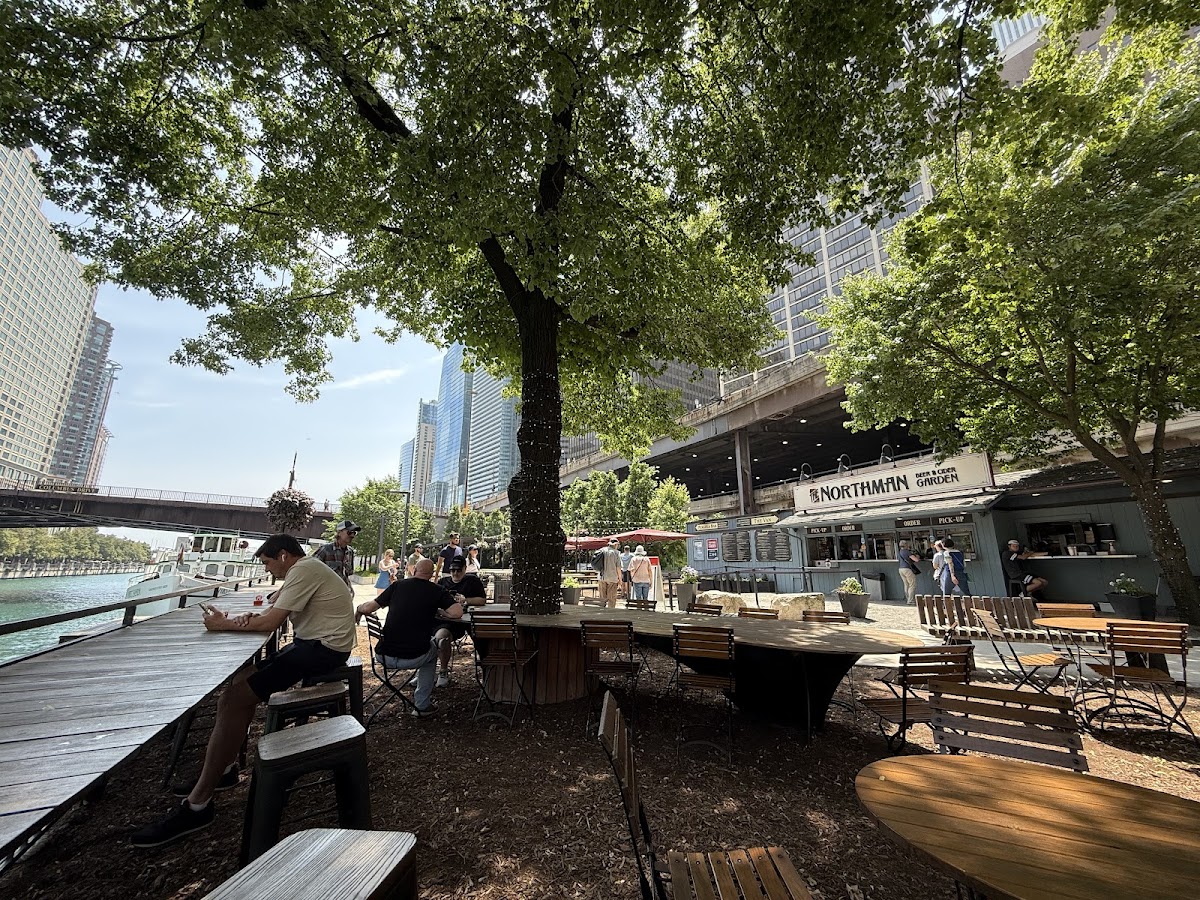 The Northman Beer & Cider Garden on the Riverwalk