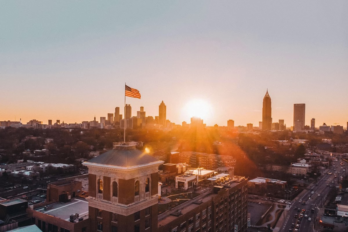 The Roof at Ponce City Market - Romantic date spot in Atlanta