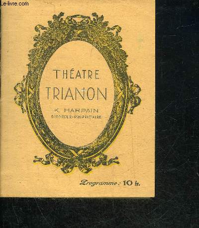 Théâtre Trianon, Foto 1